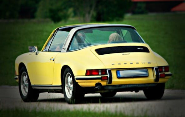 Oldtimer fahren für 2 München (Porsche 911 Targa)