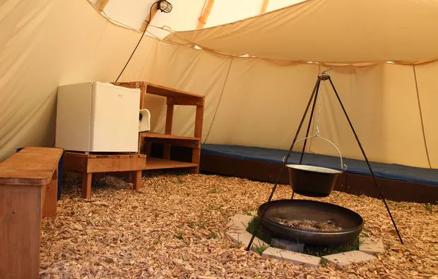 Außergewöhnlich Übernachten im Tipi Bleckede für 2 (1 Nacht) - 6