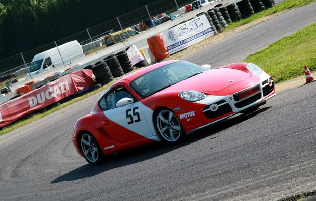 Porsche Cayman Cup selber fahren Lombardore (1 Runde) - 5