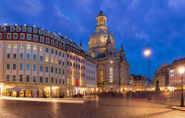 Dinner & Nachtwächter Tour Dresden für 2 - 6