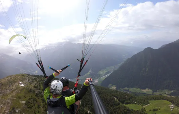 Gleitschirm Tandemflug Reischach - 12