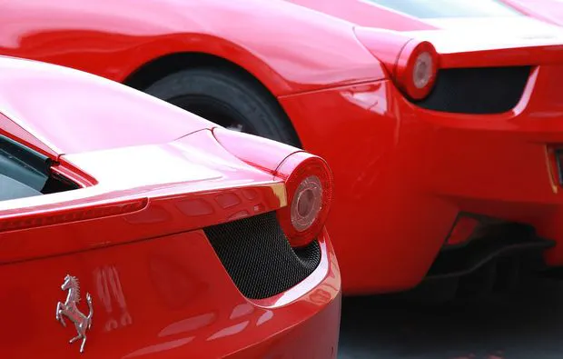 Ferrari F458 fahren auf der Rennstrecke bei Turin  (1 Runde) - 6