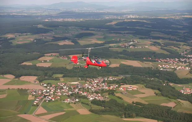 Tragschrauber selber fliegen Weiden in der Oberpfalz (30 Min.) - 9