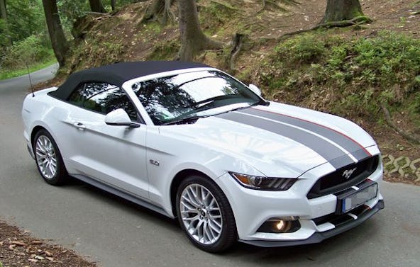 Mustang GT Cabrio Wochenende Weißenborn