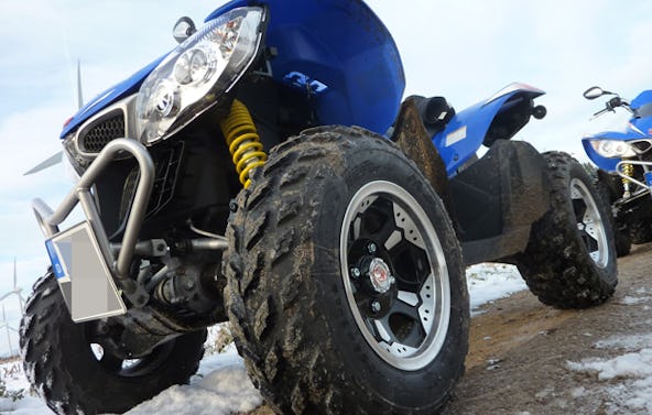 Quad-Wintertour Raum Düren