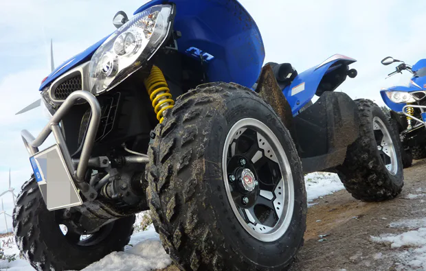 Quad-Wintertour Raum Düren