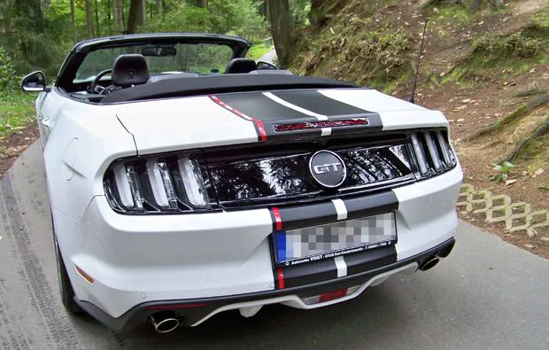 Mustang GT Cabrio Wochenende Frankfurt - 5