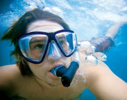 Schnorchelkurs im Pool Wuppertal