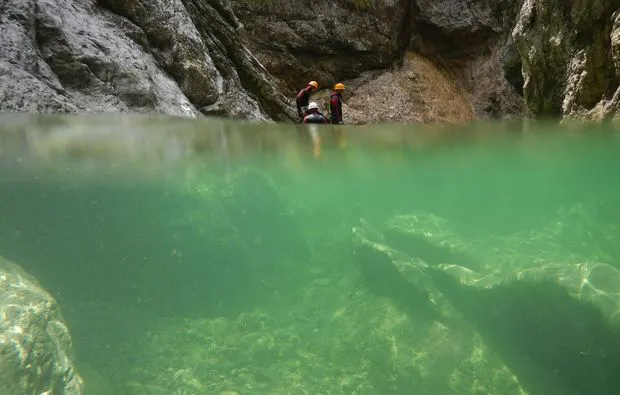 Canyoning Ebenau bei Salzburg - 5