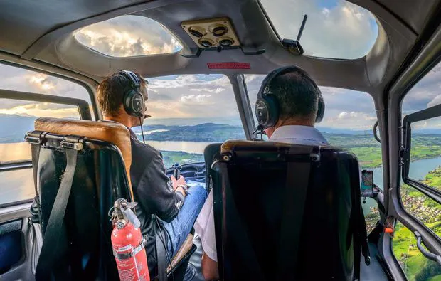 Helikopterflug über Luzern - 7
