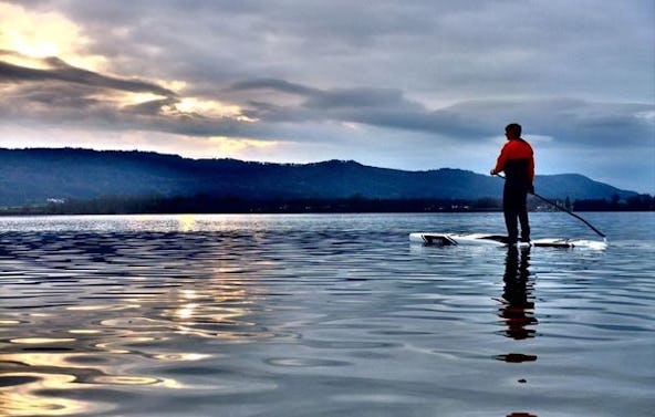 Stand Up Paddling Moos
