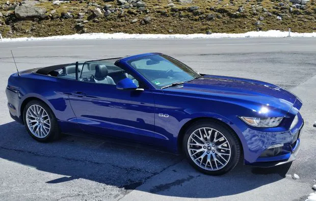 Mustang GT Cabrio fahren Weißenborn (1 Tag, Mo.-Do.) - 2