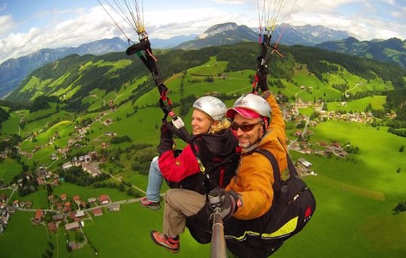 Gleitschirm Tandemflug Mayrhofen