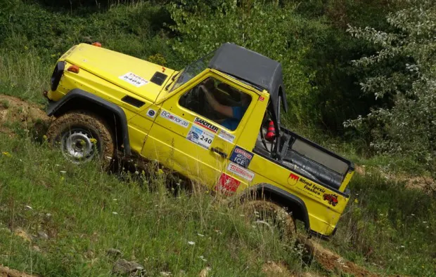 Geländewagen Offroad fahren Großmehring (Mercedes G) - 5
