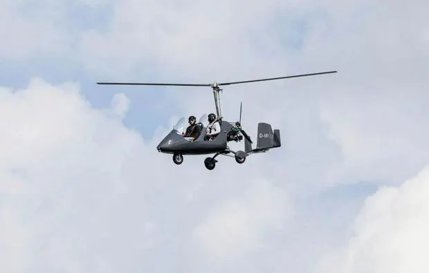 Tragschrauber-Rundflug Wallerfangen- Düren (60 Min.) - 6
