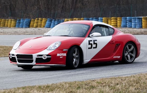 Drifttaxi Copilot Porsche Cayman Cup Castelletto die Branduzzo (2 Rdn)