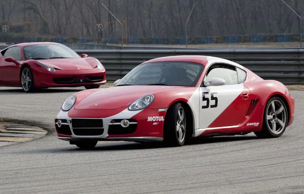 Drifttaxi Copilot Porsche Cayman Cup Castelletto die Branduzzo (2 Rdn) - 5