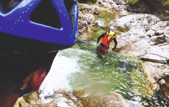 Canyoning Tour Kössen