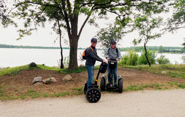 Segway Tour Hainersee mit Bootstour