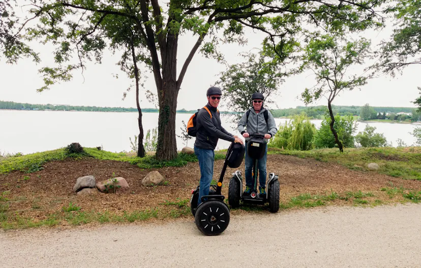 Segway Tour Hainersee mit Bootstour