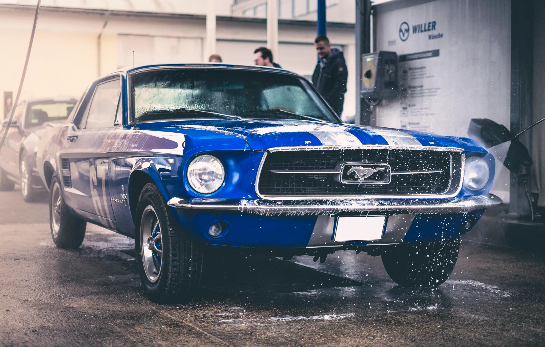 Ford Mustang Oldtimer Tagestour Osdorf - 2