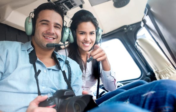 Romantik-Hubschrauber-Rundflug Atting-Straubing für 2 (30 Min.)