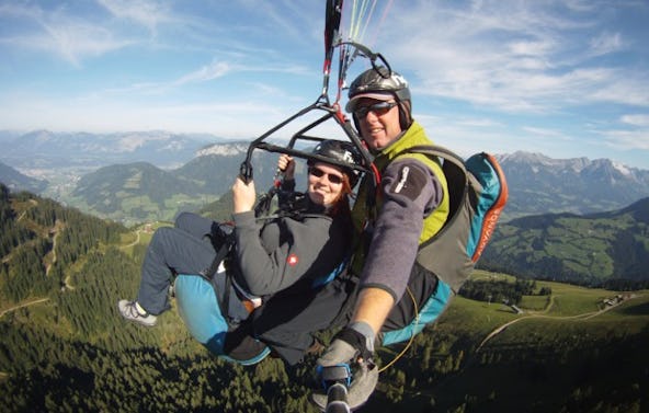 Gleitschirm Tandemflug Söll für 2