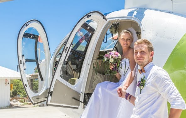 Hochzeits-Rundflug Weiden für 2 (30 Min.)