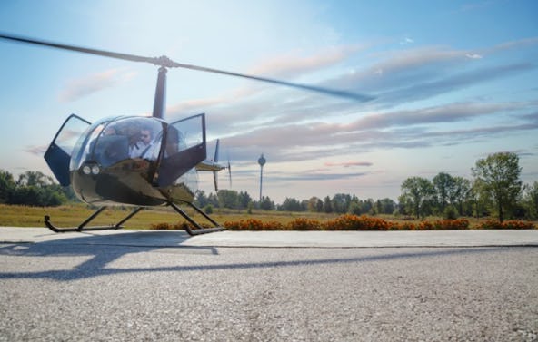 Romantik-Hubschrauber-Rundflug Coburg für 2 (20 Min.)