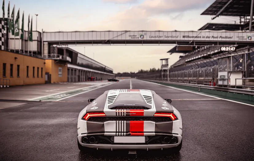 Renntaxi Lamborghini Huracán (4 Rdn.) Schönwald