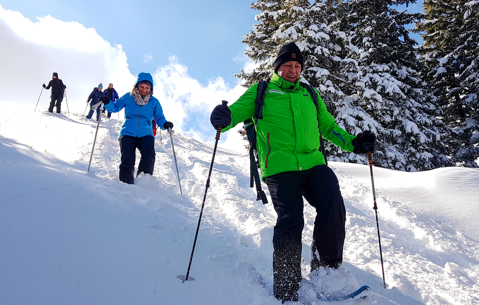 Schneeschuhwanderung Kirchberg am Wechsel