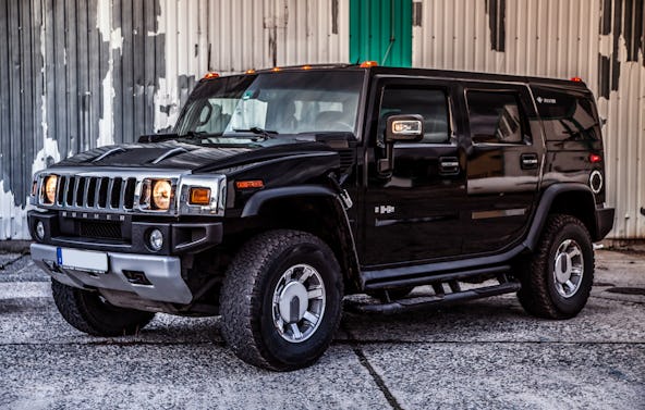 Hummer H2 onroad fahren - Wochenende Weißendorn