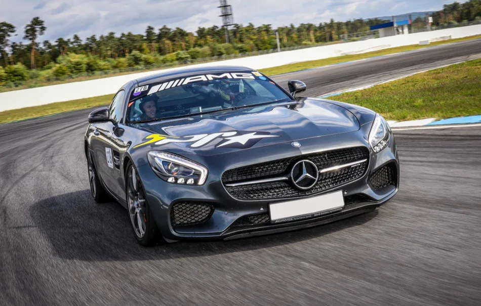 Mercedes AMG GT-S Renntaxi (3 Rdn.) Hockenheimring - 4