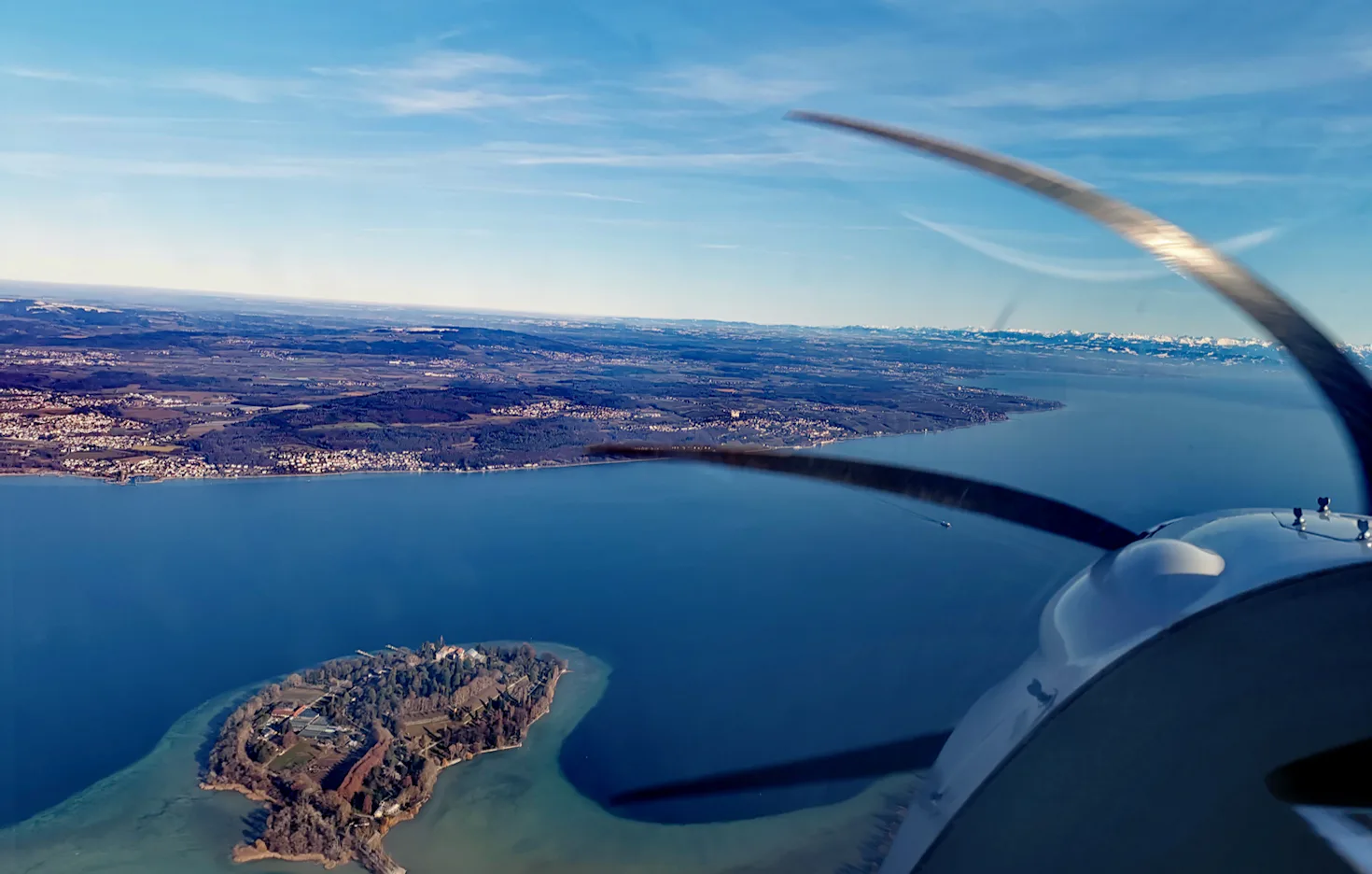 Rundflug mit Selbstfliegen Mengen (3 Std.) - 1