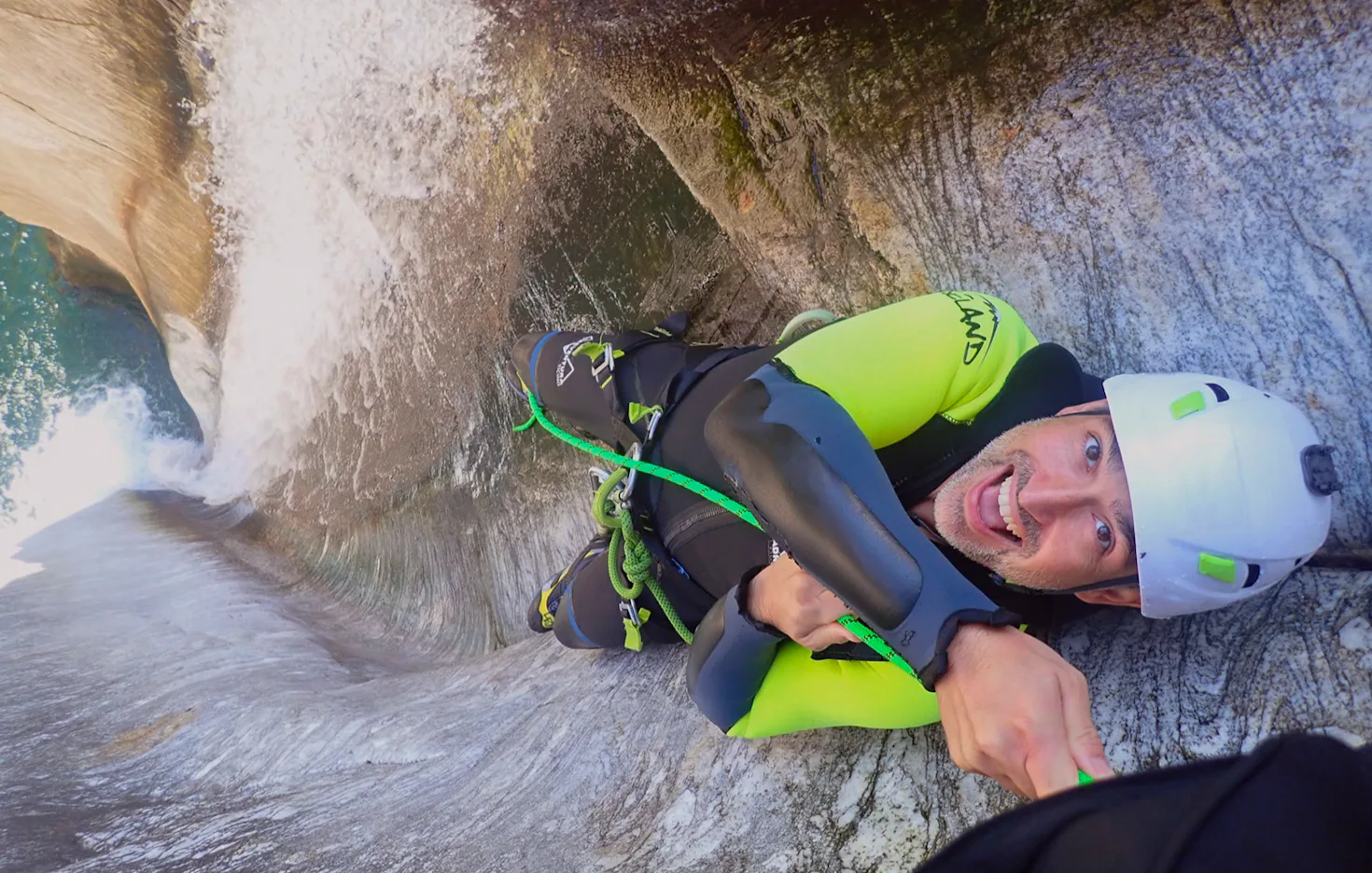Canyoning Corippo im Tessin - 1
