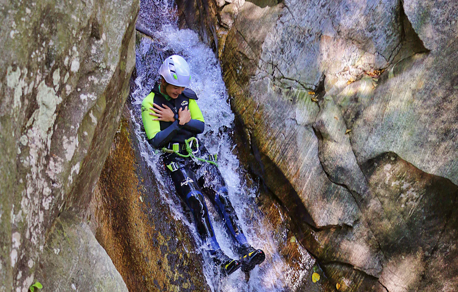 Canyoning Corippo im Tessin - 2