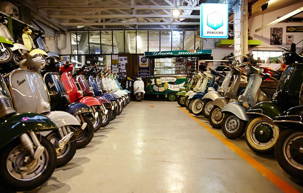 Vespa Schrauberkurs-Automatik München - 5