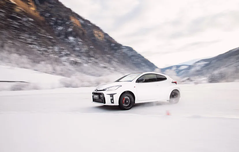 Toyota GR Yaris Winter Schnupper-Drift Goldeck