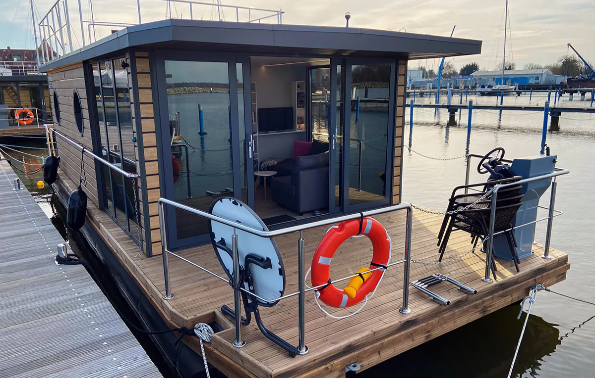 Hausboot Übernachtung Barth für 4 (2 Nächte) - 1