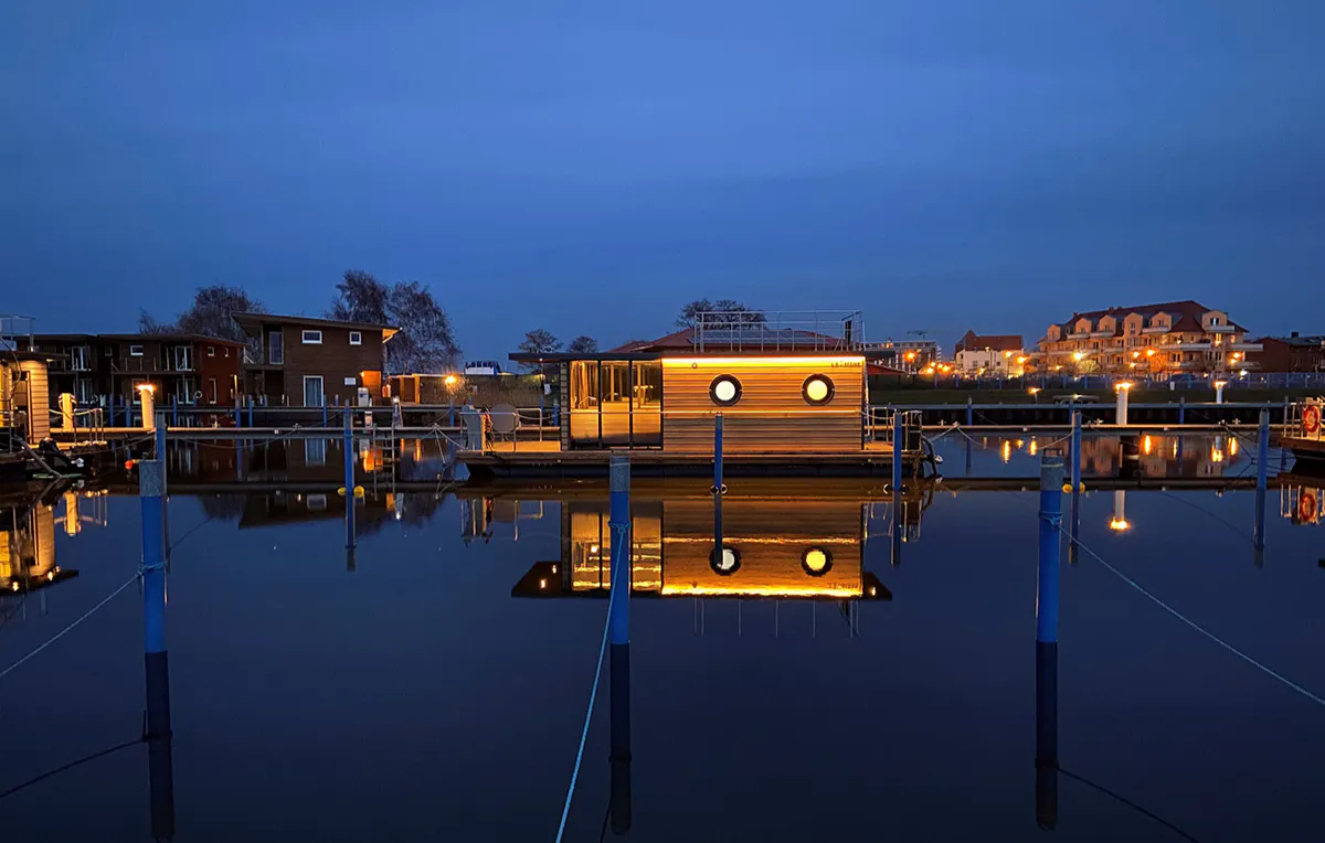 Hausboot Übernachtung Barth für 4 (4 Nächte) - 6
