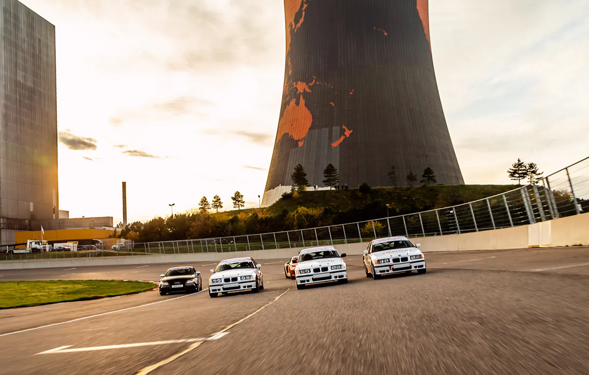 Renntaxi BMW E36 325i 3 Runden Meppen - 5