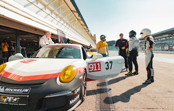 Renntaxi Porsche 911 GT3 fahren Oschersleben (3 Rdn.)