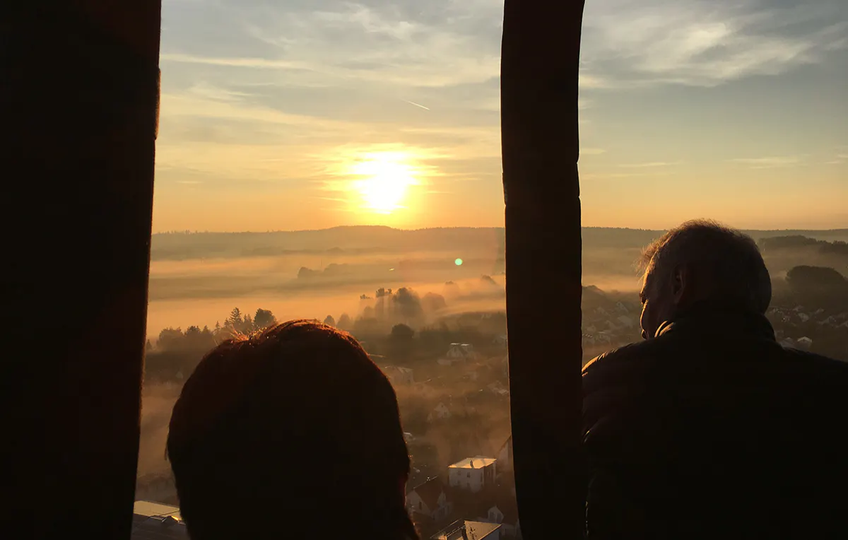 Morgendliche Ballonfahrt Ulm - 6