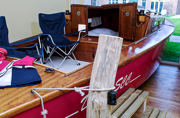 Übernachtung im Segelbootzimmer für 2 (1 Nacht)