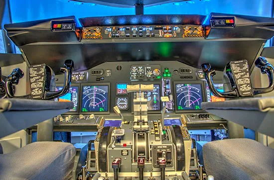Boeing 737 Flugsimulator mit Video in Schweinfurt (VIP) - 4