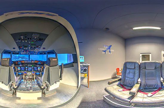 Boeing 737 Flugsimulator mit Video in Schweinfurt (VIP) - 5