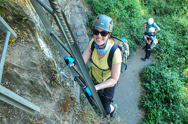 Klettersteig Kurs für Anfänger Boppard (3 Std.) - 2