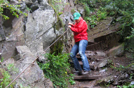 Weinbergwanderung mit Klettersteig an der Mosel - 4