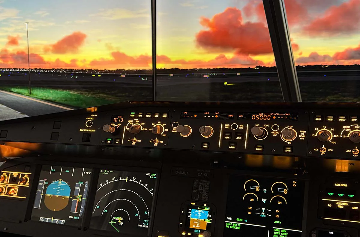 Flugsimulator A320 Langenfeld (60 Min.) - 1