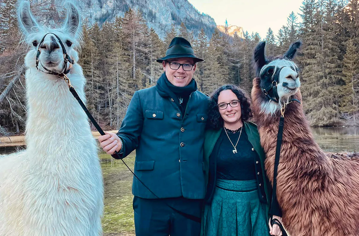 Alpaka- und Lamawanderung Tragöß - 5